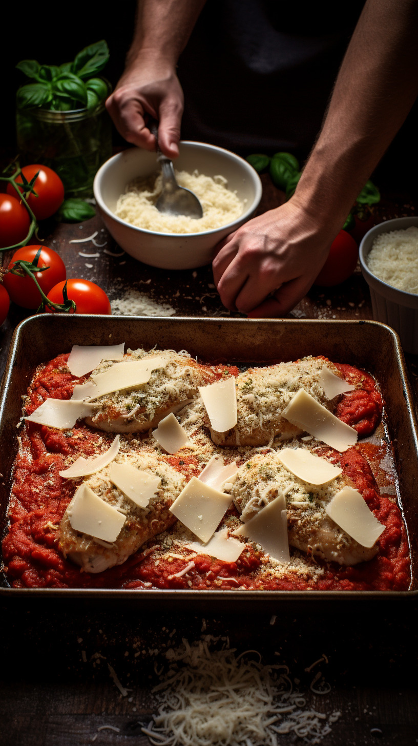 Big Mamas Recipes-Sizzle up your mealtime with our easy, cheesy Chicken Parmesan recipe. It's easy to make and simply irresistible! Click, cook, and enjoy a taste of Italy at home!-chicken parmesan recipe