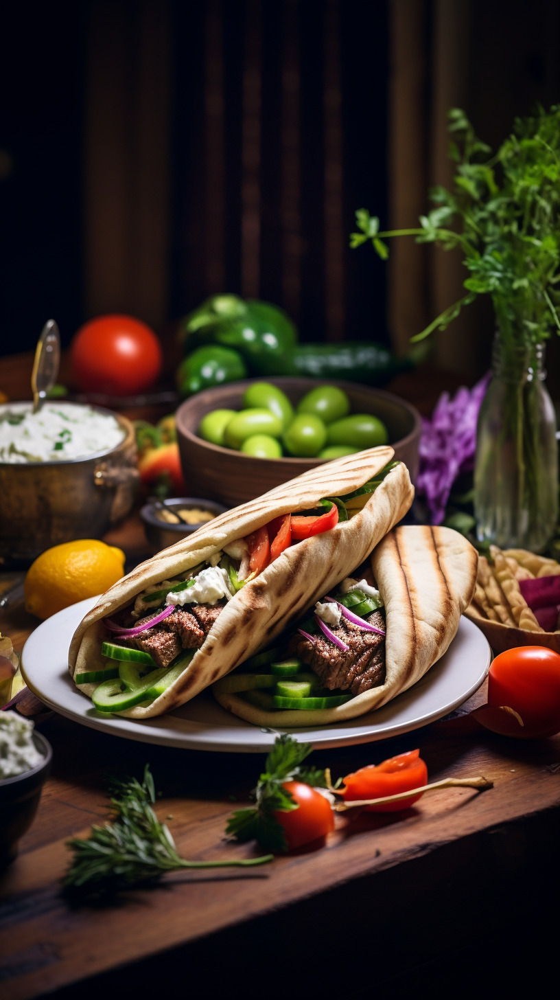 Big Mamas Recipes-Unleash your inner chef with our simple yet delicious homemade Greek gyro sandwich recipe, complete with a tangy tzatziki sauce you'll love!